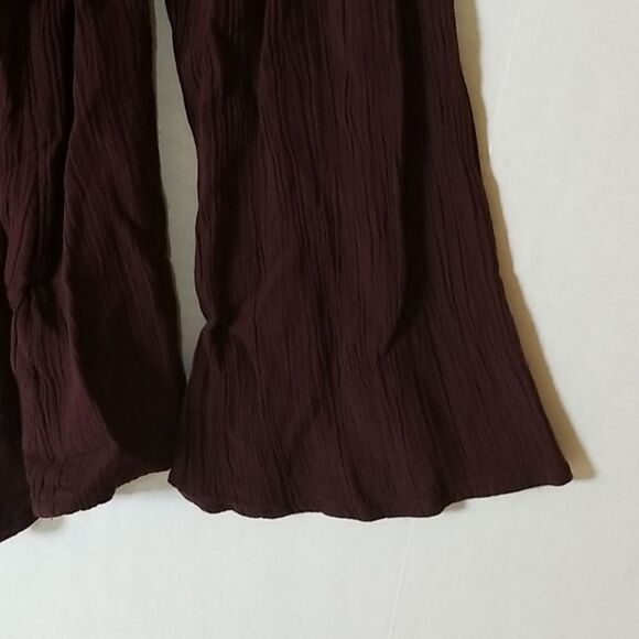 Mossimo Southwestern‎ Rayon Burgundy Blouse - Picture 5 of 6